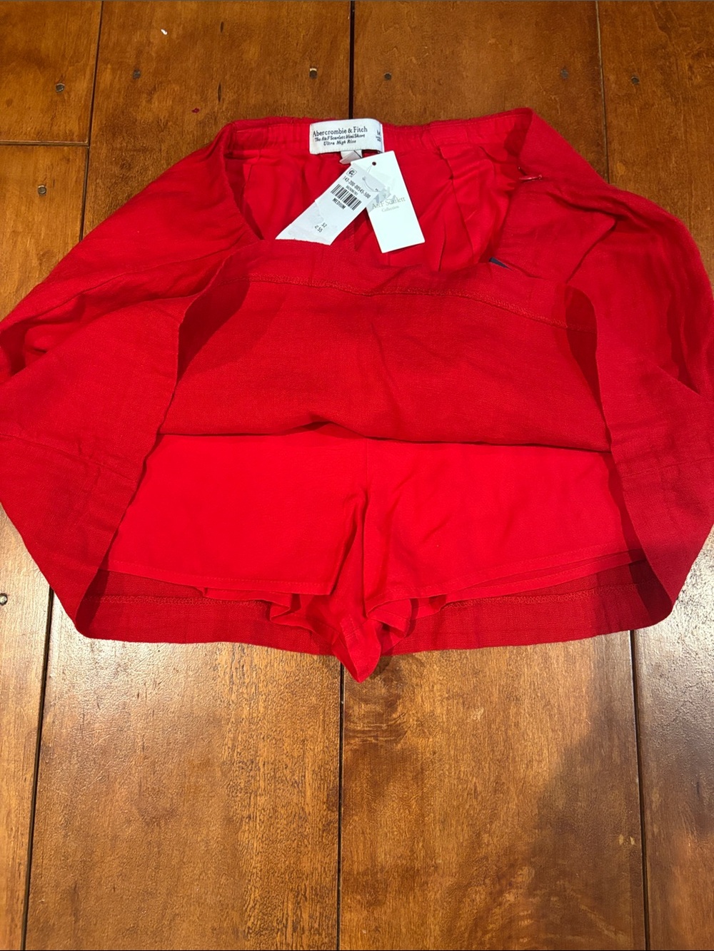 Abercrombie linen skort NWT - Picture 4 of 4